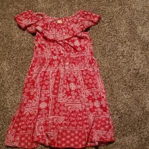 Off the shoulder dress